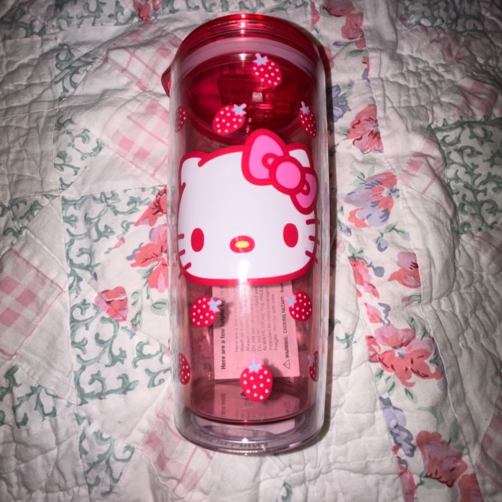 Hello Kitty portable cup and Storage item for sale!